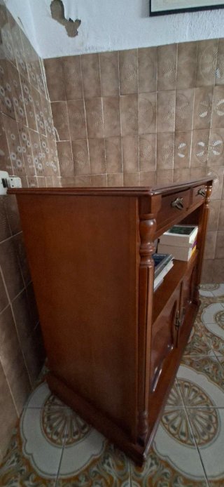 Mueble cajonera madera para TV