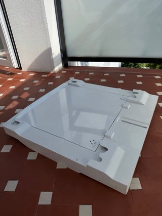 Unión lavadora y secadora