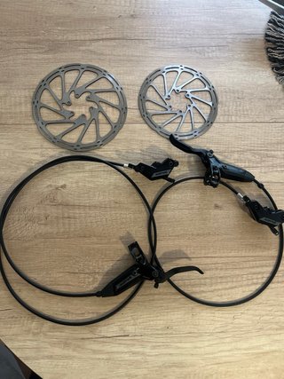 Frenos Sram Motive Silver 4 pistones