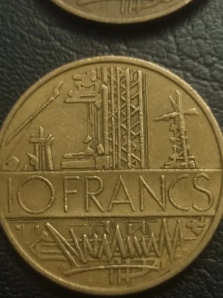 Lote de 6 monete francesi antiche