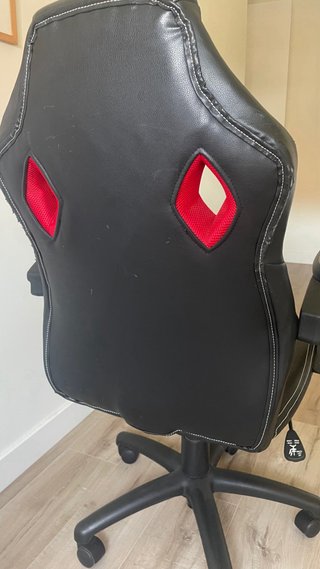 Silla Gamer Negra y Roja