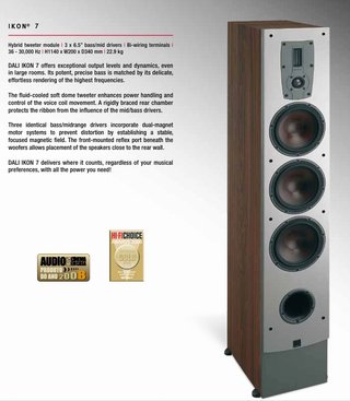 Altavoz Dali Ikon 7 Cerezo