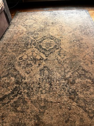 Alfombra Ikea estilo vintage