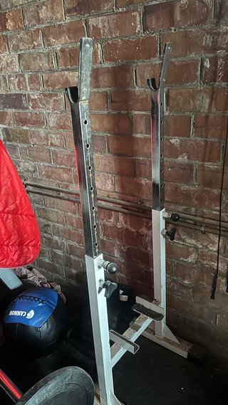 Rack de gimnasio para sentadillas