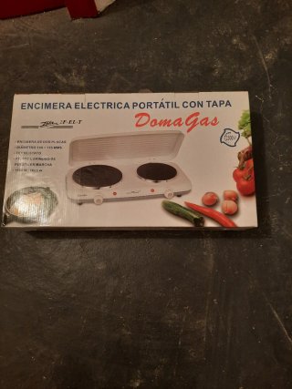 Encimera Eléctrica Portátil DomaGas 2500W