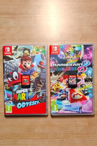 Nintendo Switch: Super Mario Odyssey y Mario Kart