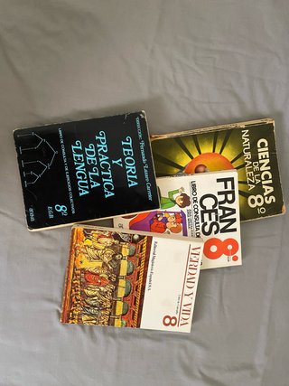 Libri 8º EGB Anni '70