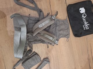 Portabebés Quokkababy Mei Tai Gris