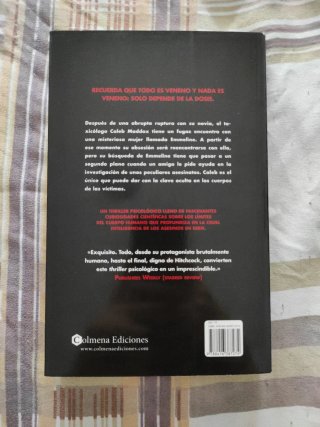 Libro El artista del veneno