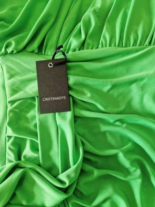 Abito donna verde taglia unica