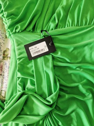 Abito donna verde taglia unica