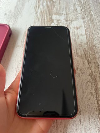 iPhone XR Naranja con funda 2 años de uso