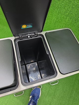 Cubo Basura SONGMICS 3x18L