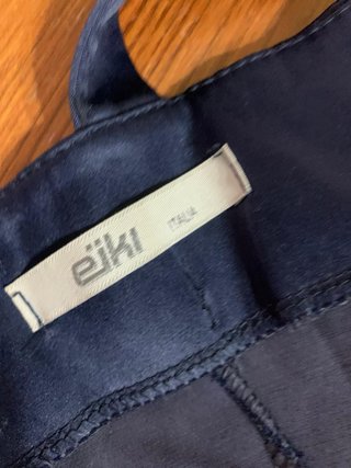 Mini abito elegante blu marino da donna Eïki