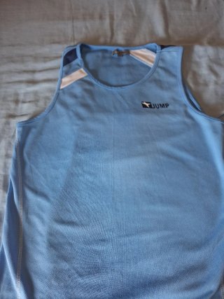 Camiseta JUMP tirantes azul
