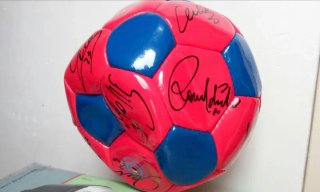 Balón F.C.Barcelona firmado Messi