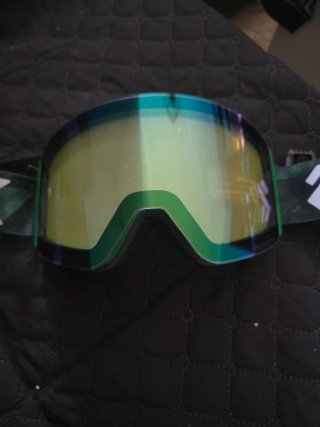Gafas de nieve con lente espejada
