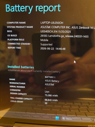 ASUS Zenbook 14 OLED UX3405MA | Intel Ultra 7 | 16