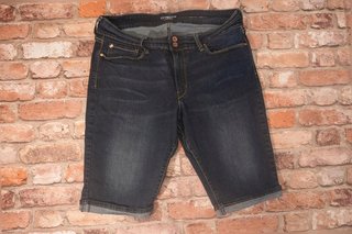 Short Levi's Denizen Vintage Elasticizzato Donna - Jeans Taglia W34 #1065