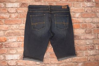 Short Levi's Denizen Vintage Elasticizzato Donna - Jeans Taglia W34 #1065