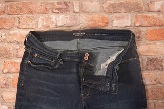 Short Levi's Denizen Vintage Elasticizzato Donna - Jeans Taglia W34 #1065