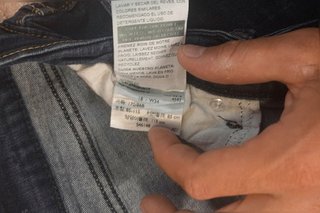 Short Levi's Denizen Vintage Elasticizzato Donna - Jeans Taglia W34 #1065