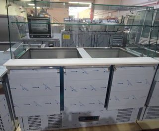 Mesa Fría Refrigerada Profesional 3 Puertas