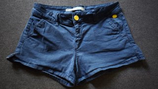 Pantalones cortos Stradivarius T-36 Azul
