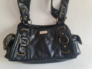Borsa Pelle Nera Mano Spalla