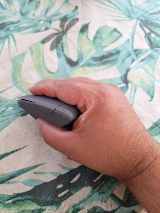 Ratón ergonómico Bluetooth USB C