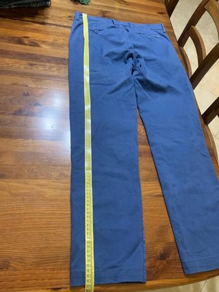 Pantaloni chino blu Classic fit da uomo Blooker