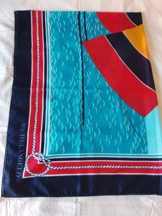 Pareo Mujer Estampado Náutico
