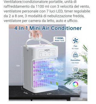 Ventilatore condizionatore Portatile Cooling Fan