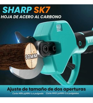 Forbici elettriche da potatura a batteria 50mm