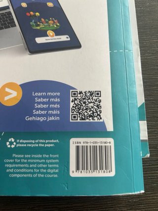 Libro de texto inglés 6 sexto de primaria.