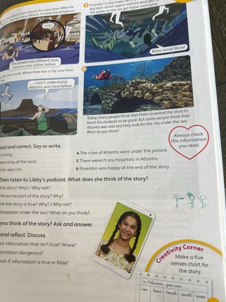 Libro de texto inglés 6 sexto de primaria.