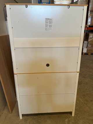 Mueble Alacena Hogar Madera y Cristal