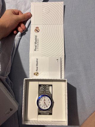 Reloj Viceroy x Real Madrid Plata Blanco