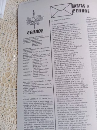 Revista Cedade antigua 1974.