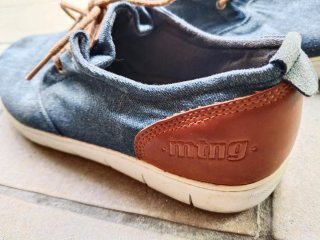 Zapatillas Mustang Sport Azul Marrón