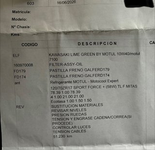 Kawasaki ER-6N A2 Limitada