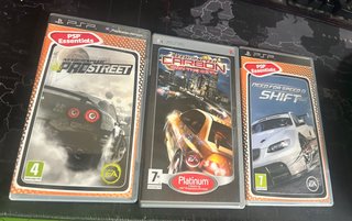 Pacchetto 3 Giochi Need for Speed PSP