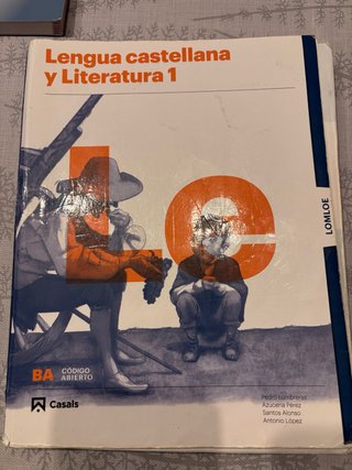 Libro lengua y literatura 1 bachillerato