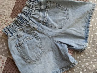 Pantaloncini jeans bambina 14 anni