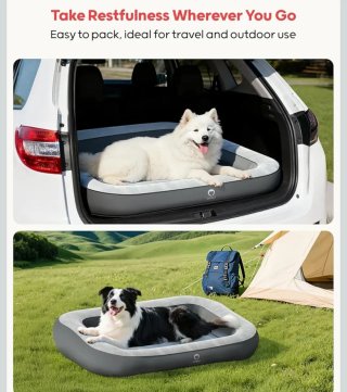 Cama Hinchable Perro QPAU