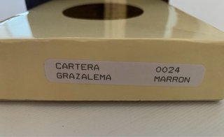 Cartera de Piel Ceni-Piel Marrón