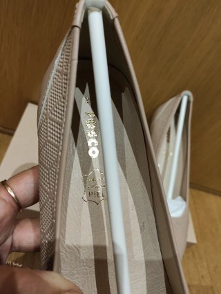 Zapatos Fosco Tacón Beige T39 Nuevos