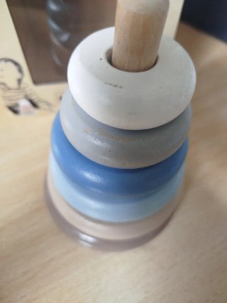 Juego encajar aros bebé ALE-HOP