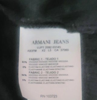VESTIDO ARMANI