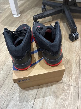 Jordan Max Aura Negro/Rojo Talla X
